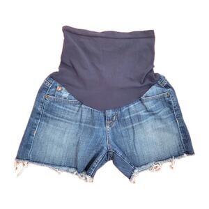 Hudson A Pea in the Pod Collection Maternity Shorts Size 29 Blue